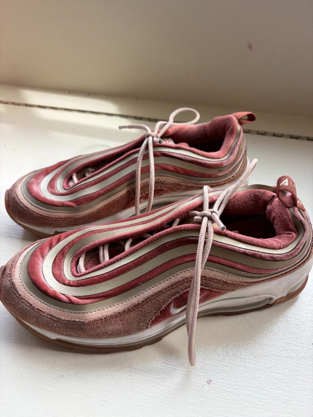Nike Air Max 97 VT Velvet Rust Pink Women's Sneakers Size 9